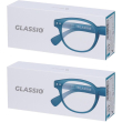 occhiali da lettura glassio newport colore crystal jade gradazione +1,