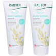 rausch delicata body lotion alla camomilla 2x200 ml soluzione