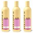 keramine h shampoo nutriente 3x300 ml