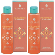 nature's bagnodoccia papavero d'oriente 2x200 ml gel doccia