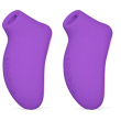 lelo sona2 travel vibratore femminile succhia clitoride colore purple