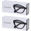 occhiali da lettura glassio santa clara colore nero gradazione +3,0 2x