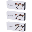 occhiali da lettura glassio sacramento colore tortoise gradazione +1,0