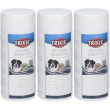 trixie shampoo shampoo secco per cani, gatti e piccoli animali. 3x100