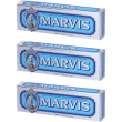marvis aquatic mint 3x85 ml dentifricio