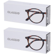 occhiali da lettura glassio monterey colore tortoise gradazione +1,5 2