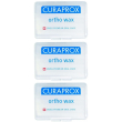 curaprox ortho wax 7 pezzi 46x4 mm di cera ortodontica 3x1 st