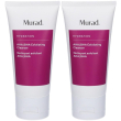 murad aha/bha detergente esfoliante 2x60 ml