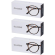 occhiali da lettura glassio monterey colore tortoise gradazione +2,0 3