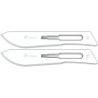 gima lame gima inox n. 10 sterili 2x100 st