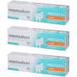 mentadent dentifricio professional protect+ carie 3x75 ml