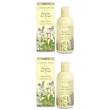 l`erbolario bagnoschiuma regine dei prati 2x250 ml schiuma da bagno