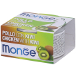monge fruits pollo con kiwi gatti adulti 5x80 g mangime