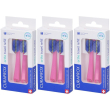 curaprox testine di ricambio per spazzolino da viaggio ortho pink 2 pe