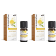 pranarom la diffusione zeste tonico olio essenziale 2x30 ml capsule