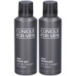 clinique for men gel da barba all´aloe 2x125 ml