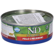 farmina n&d prime con pollo e melograno wet food per gatti adult 6x70