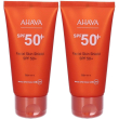 ahava facial skin shield spf50+ 2x50 ml