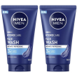 nivea men hydrocare gel detergente viso xxl 150 ml, viso uo
