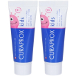 curaprox kids toothpaste water melon flavor 1450ppm 2x10 ml