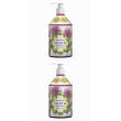 le maioliche sapone liquido limone dolce e gelsomino linea salento 2x5