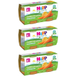 hipp biologico carote con patate 3x2x80 g pappa