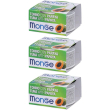 monge fruits tonno con papaya gatti adulti 3x80 g mangime
