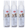 trixie shampoo secco a schiuma 3x230 ml