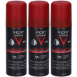 vichy homme deodorante spray clinical control 3x125 ml