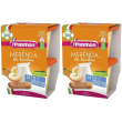 plasmon la merenda dei bambini merende latte biscotto asettico 2 x 120