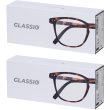 occhiali da lettura glassio sacramento colore tortoise gradazione +3,0