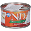 farmina® n&d pumpkin quail wet food adult mini 4x140 g
