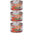 farmina® n&d pumpkin quail wet food adult mini 3x140 g