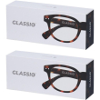 occhiali da lettura glassio newport colore tortoise gradazione +2,0 2x