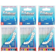 pikdent stuzzicolino 6 verde 10 pezzi 3x10 pz spazzolino da denti