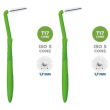 curasept proxi angle t17 ve/gr 2x1 pz spazzolino da denti