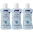 chicco natural sensation baby detergente corpo e capelli 3x200 ml