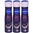 nivea pearl & beauty fine fragrance deodorante spray 3x150 ml