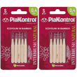 plakkontrol interbrush 0,4mm 2x1 st