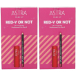 astra makeup kit regalo read-y or not combo labbra rossetto + matita l