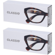occhiali da lettura glassio santa clara colore tortoise gradazione +3,