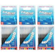 pikdent stuzzicolino 7 nero 10 pezzi 3x1 st