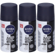 nivea men black&white invisible original spray mini 3x35 ml