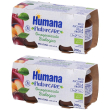 humana naturcare omogeneizzato biologico prugna (con mela) 2x200 g