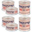 prontex tex cerotto tela rosa a rocchetto 2,5 cm x 5 m 2x1 pz