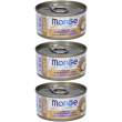 monge supreme adult tonno con riso integrale cocco gatti adulti 3x80 g