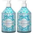 le maioliche sapone liquido mandarino dolce e fresia linea versilia 2x