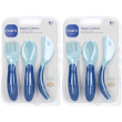 mam baby´s cutlery posate 6+ mesi colore blu/azzurro 2x1 st