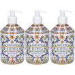 le maioliche sapone liquido gelsomino e vaniglia linea riviera 3x500 m