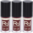 rougj+ x liu jo olio labbra armonia dei colori inverno 3x1 st